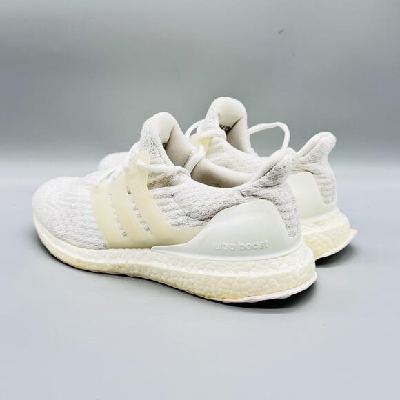 Adidas Shoes Mens 6.5 White Ultraboost 3.0 Primeknit Running Athletic Sneakers main image 6